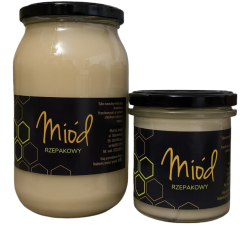 Miód rzepakowy kremowany